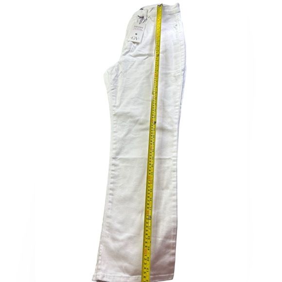 GLORIA VANDERBUILT Plus size 31 in. Solid Average Amanda vintage white jeans NWT - Picture 8 of 10